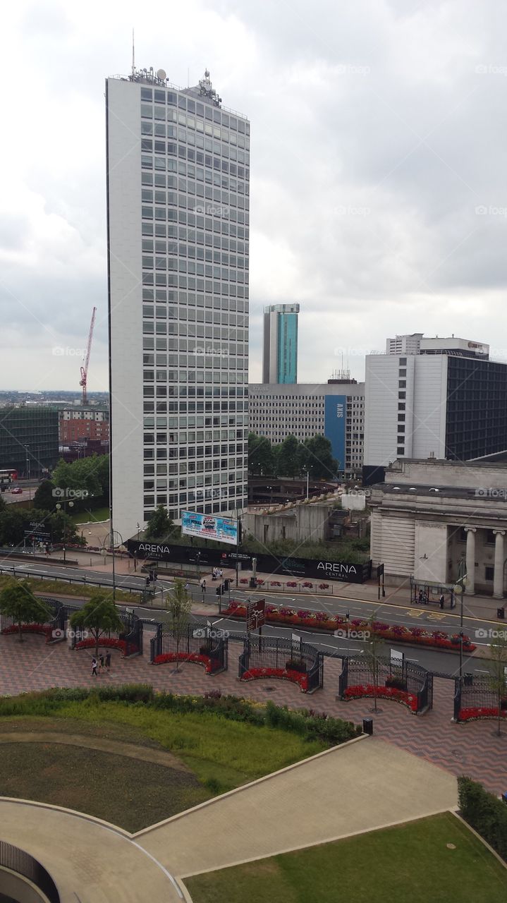 Birmingham city scape