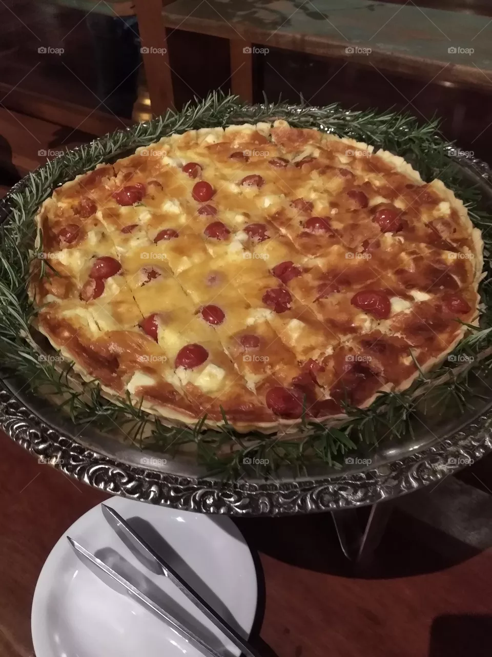 torta de tomate