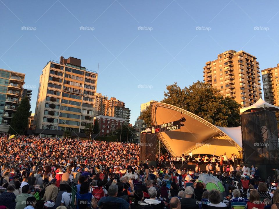 Live music in summer