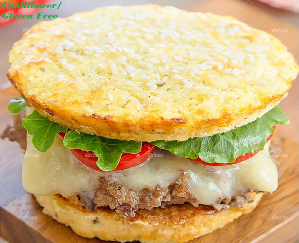 Gluten Free cauliflower sandwich