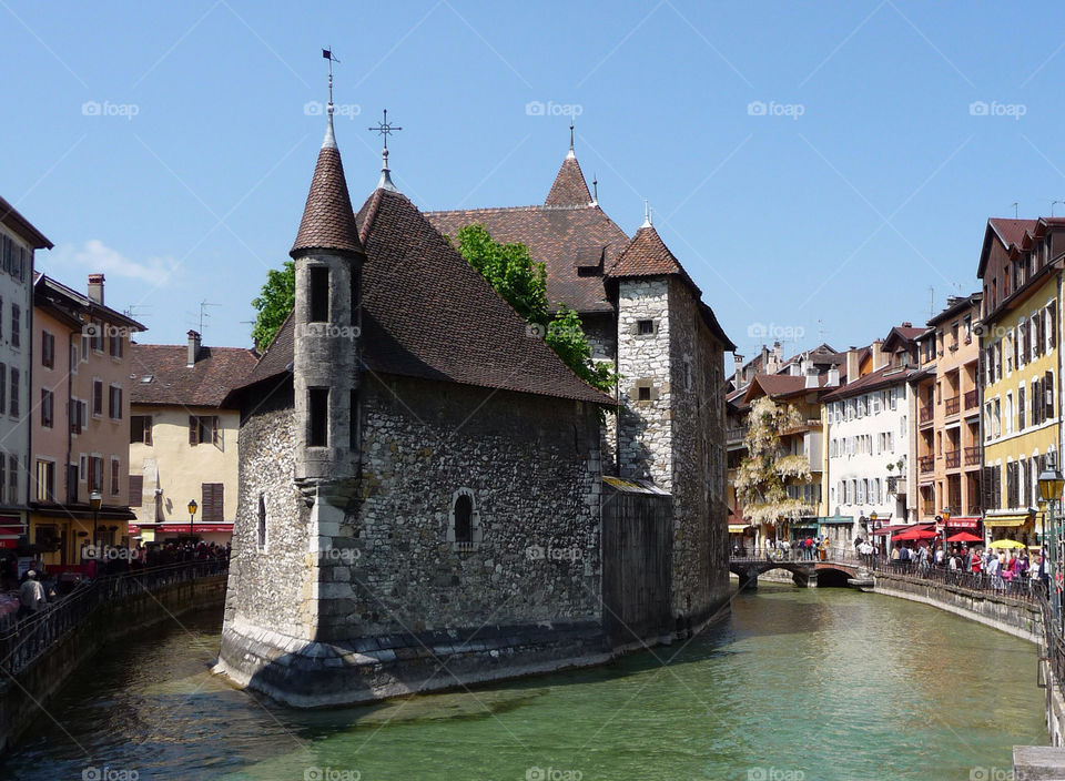 water river france castle by ijbailey