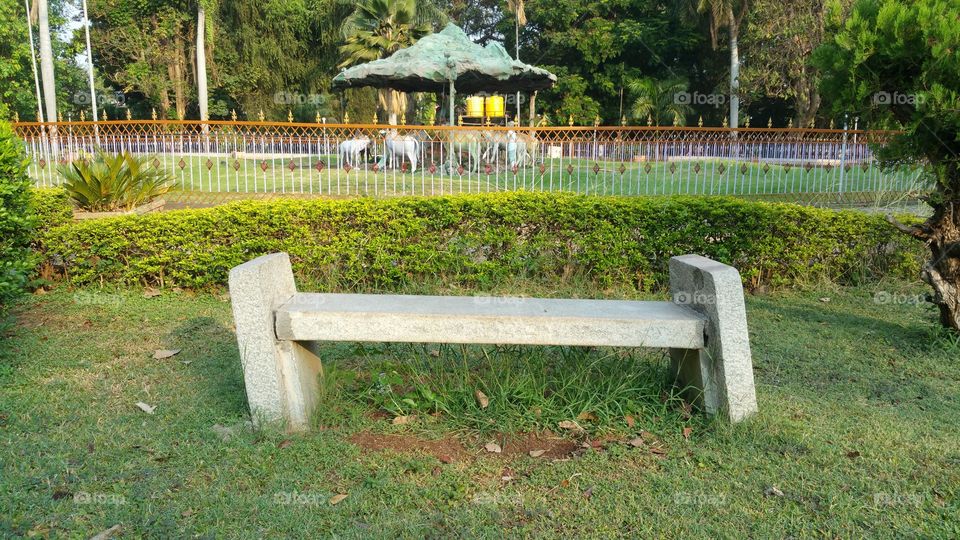 stone  bench