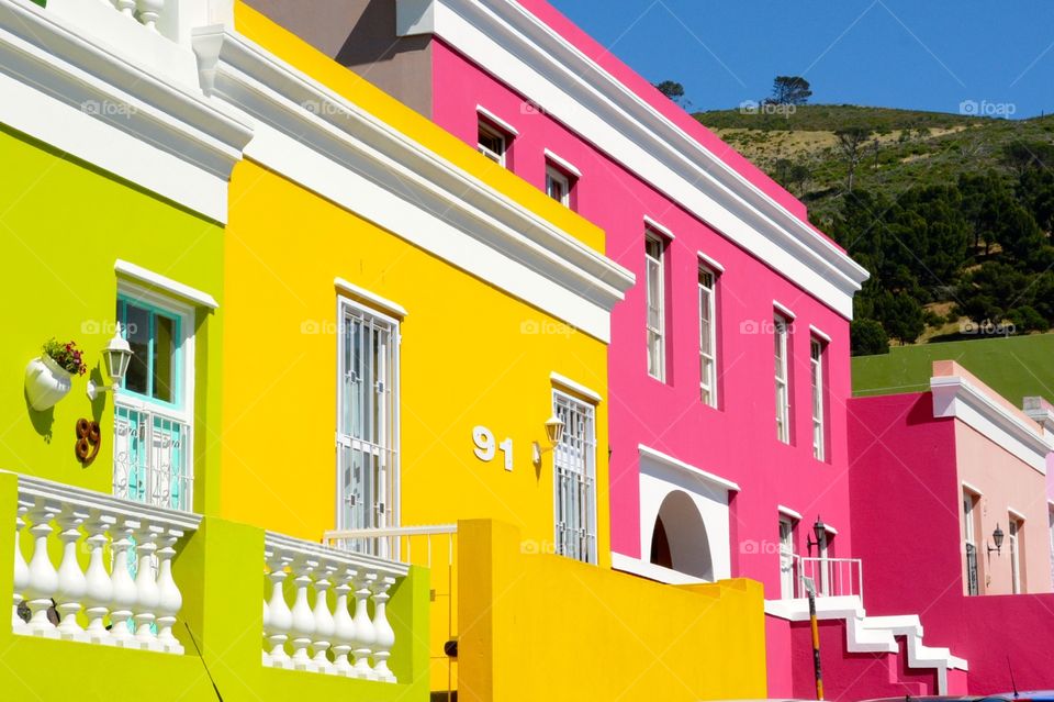 Bo-kaap Cae Town neighborhood