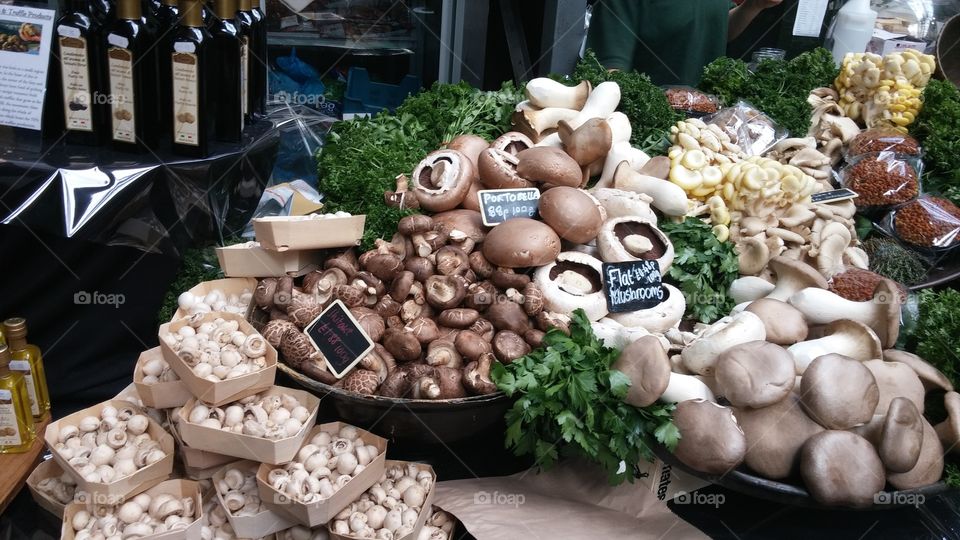 Market, Food, Vegetable, Garlic, No Person