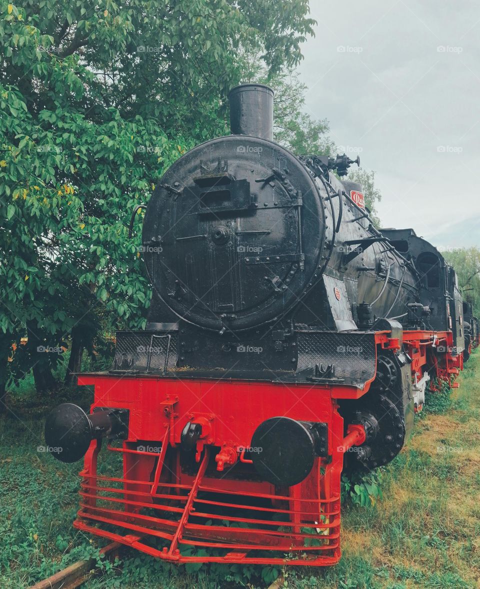 old locomotive from Resita