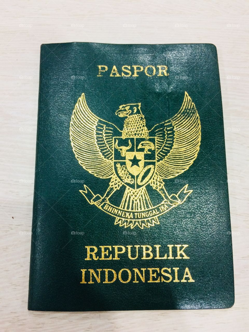 Passport Republic of Indonesia