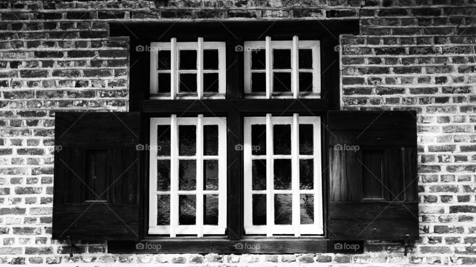 Window in old building