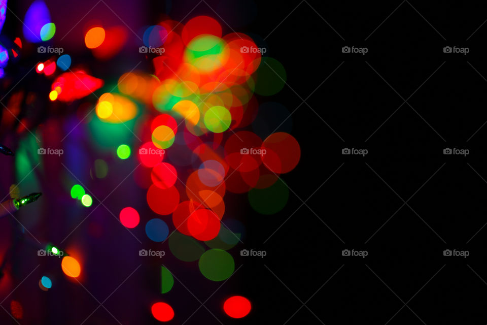 Abstract Christmas Lights