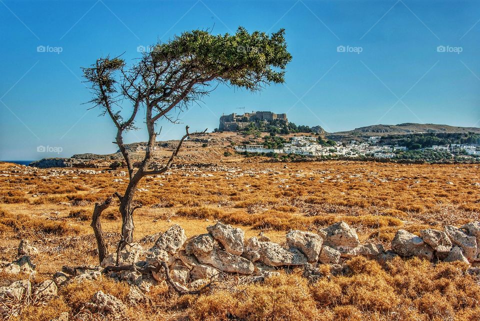 Lindos at a Distance