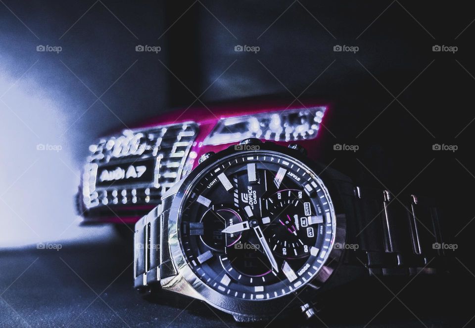 Casio edifice watch with Bluetooth 