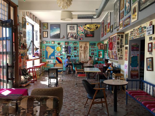 Café in Malmö, Sweden