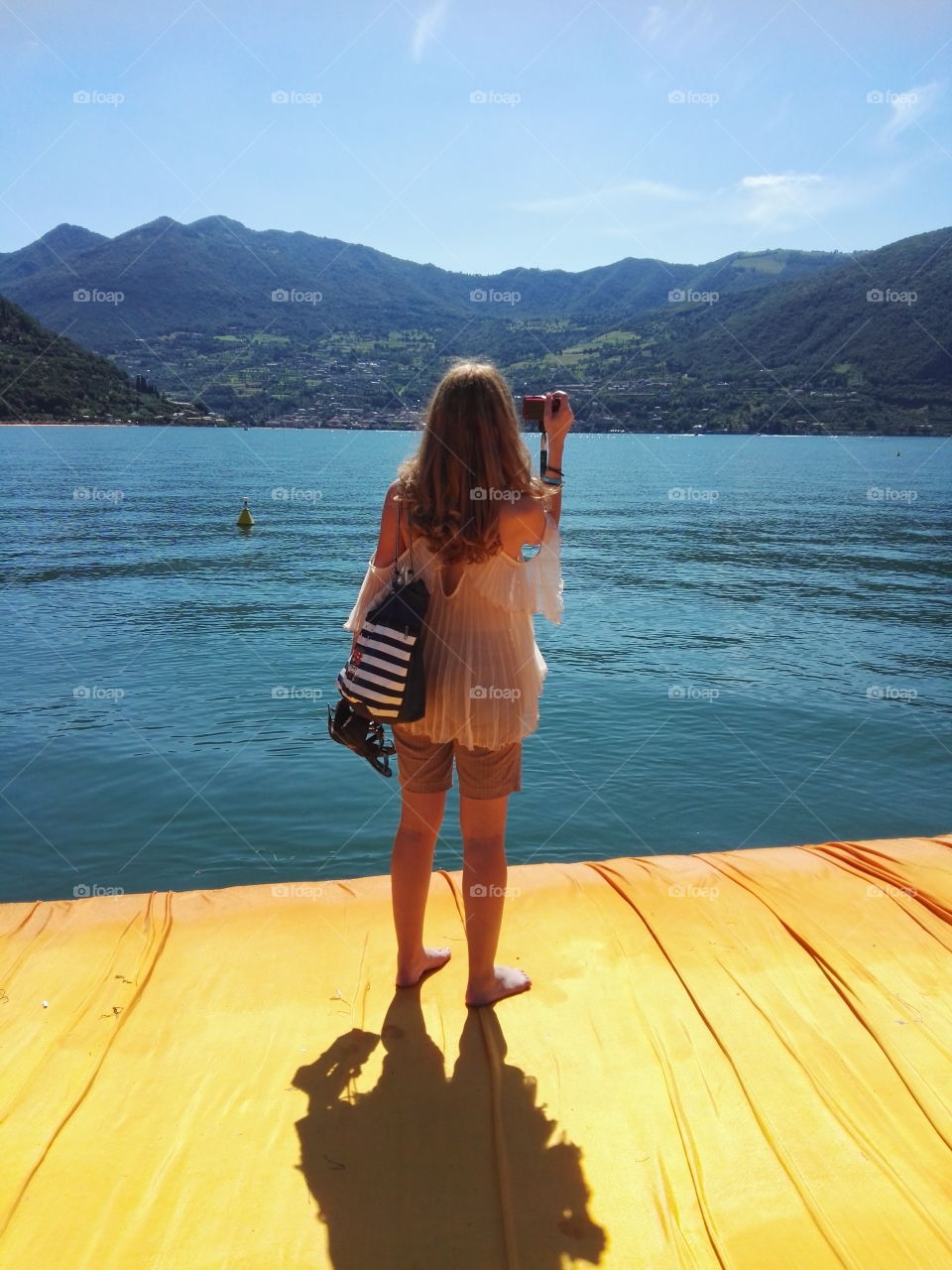 going sightseen in summertime