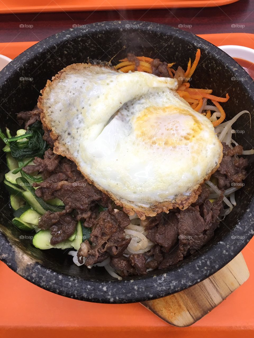 Bimbimbap Hot Korean Dish