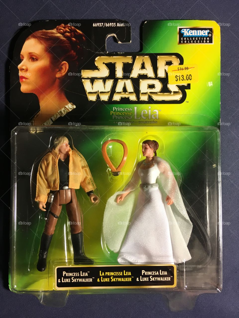 Star Wars - Princess Leia and Luke Skywalker. 
Action Figure 
Released - 1997