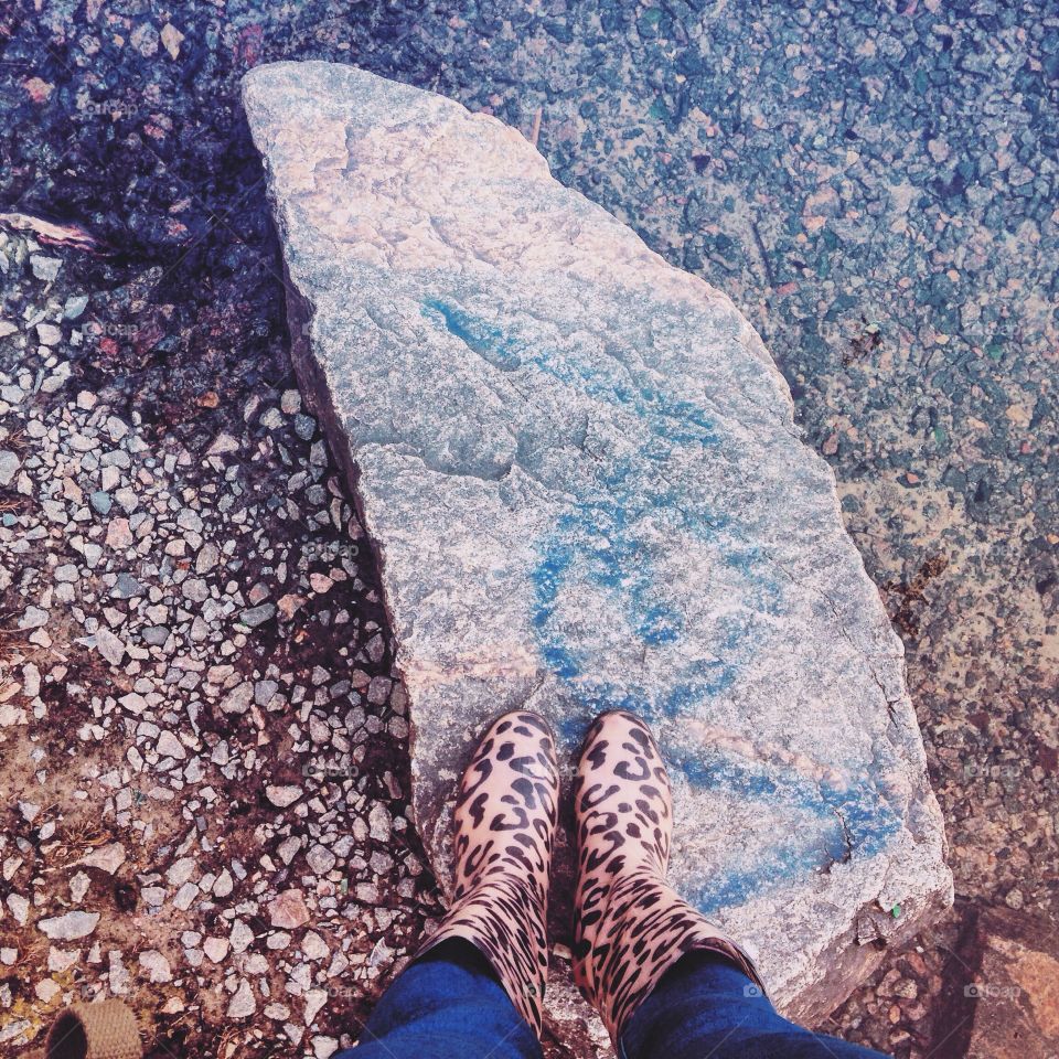 Nature, Outdoors, One, Rock, Stone