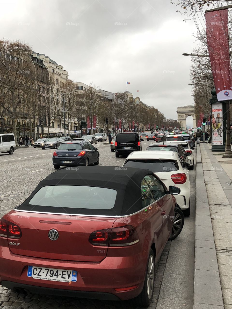 Arc de Triomphe Champs-Elysées paris