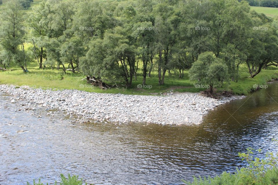 Landscape, Water, Tree, River, Nature