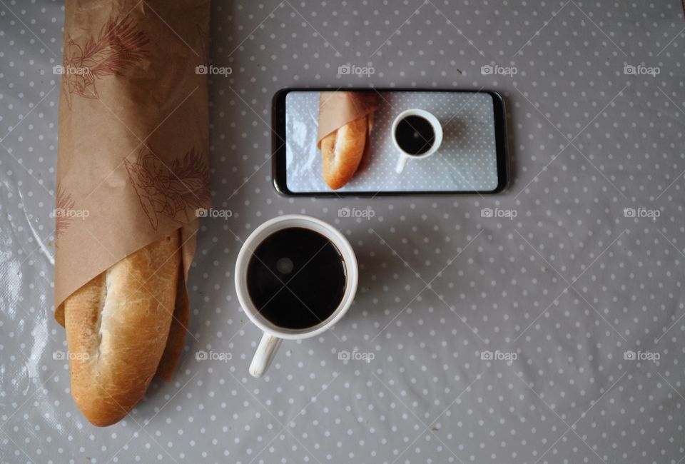 petit déjeuner connecté