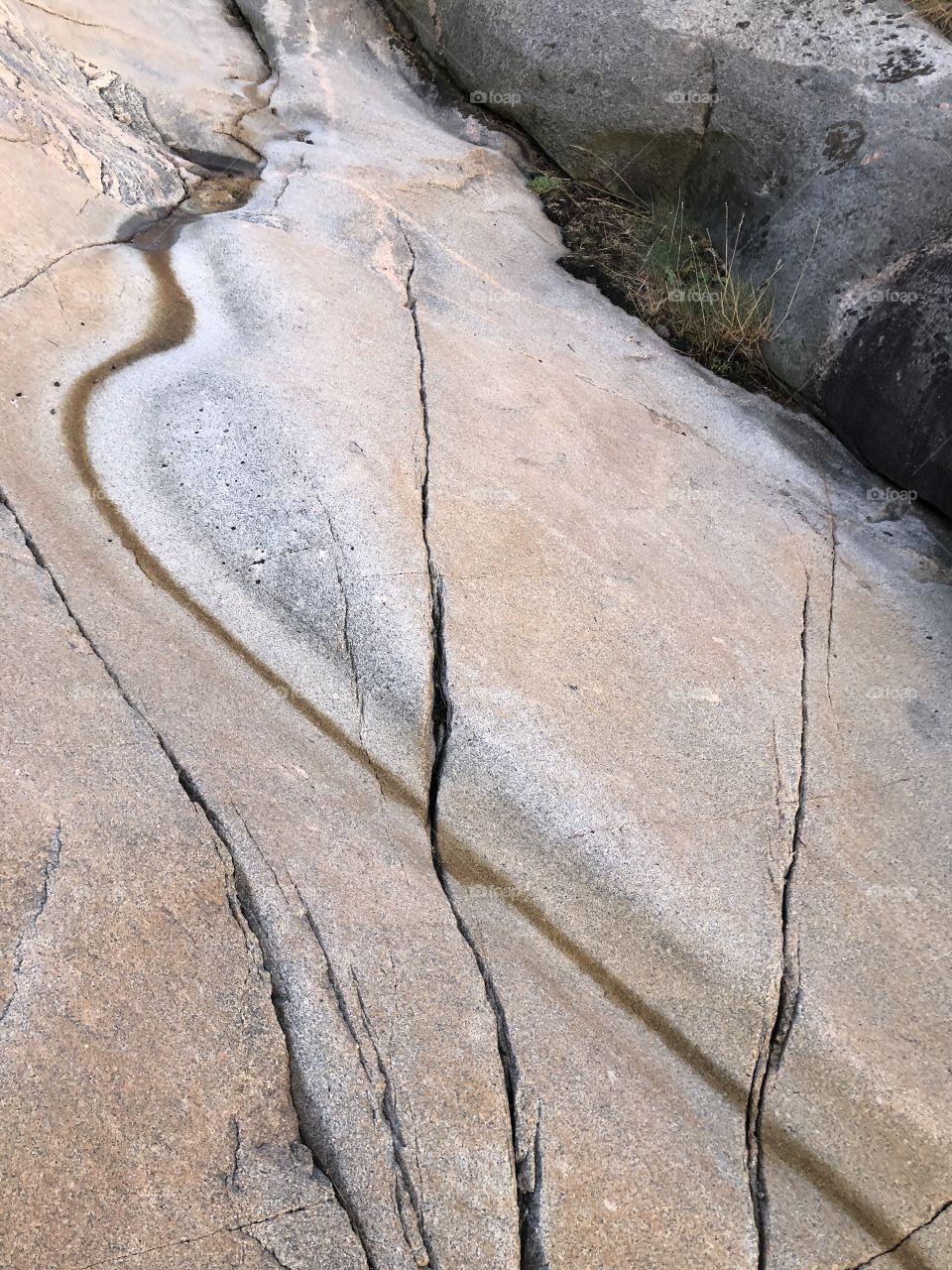 Abstract granite art