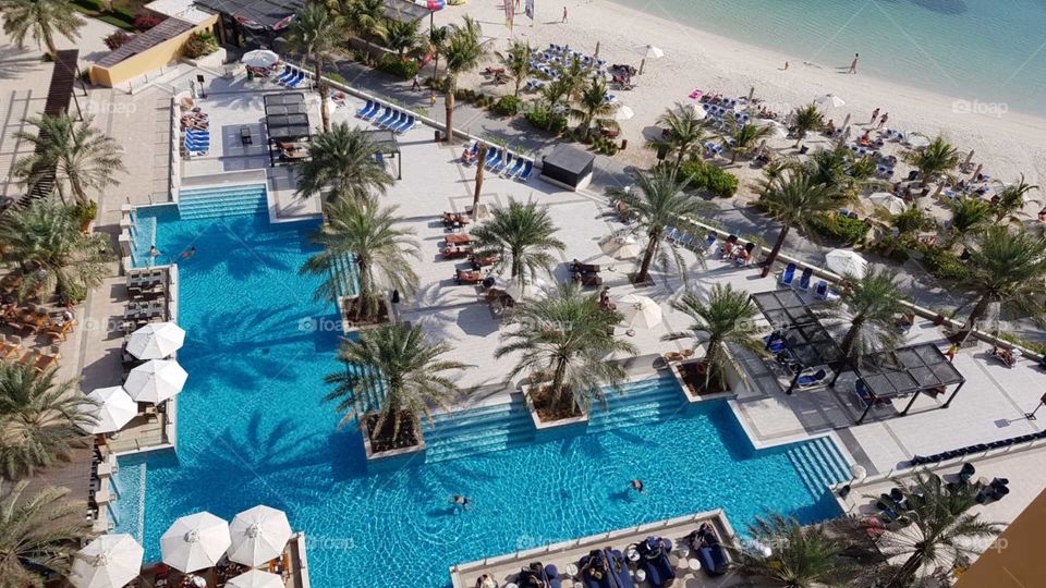 das Hotel von oben betrachtet 📸🍍🌴🍹