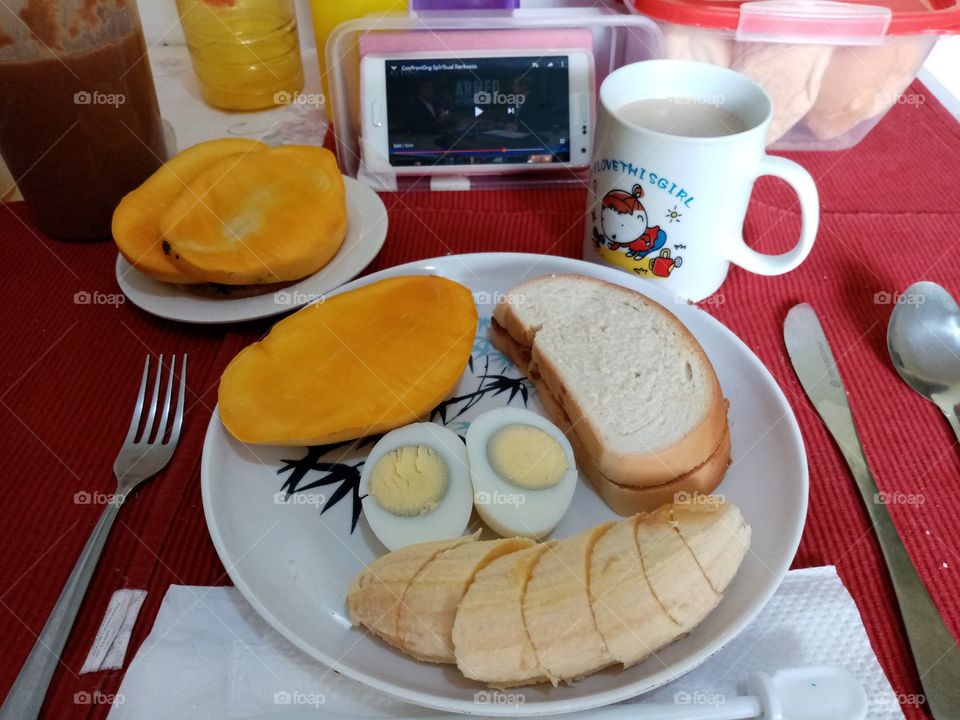 My healthy breakfast