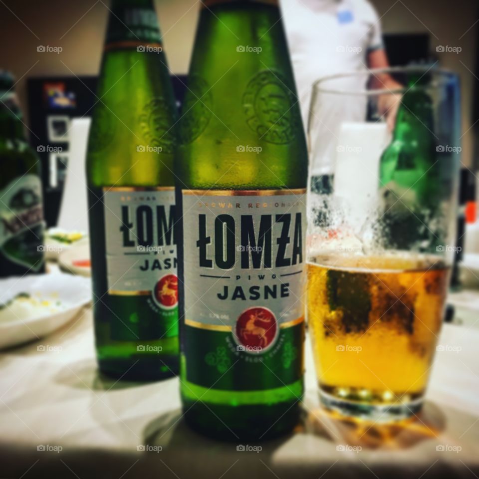 2 light beers from Poland