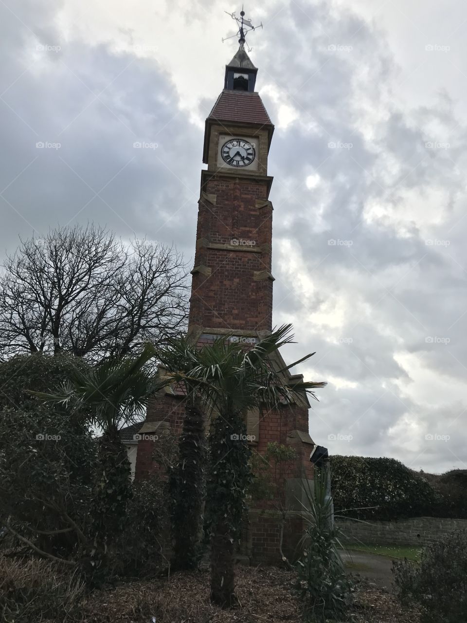 Seaton in Devon with an eye catching clock tower.