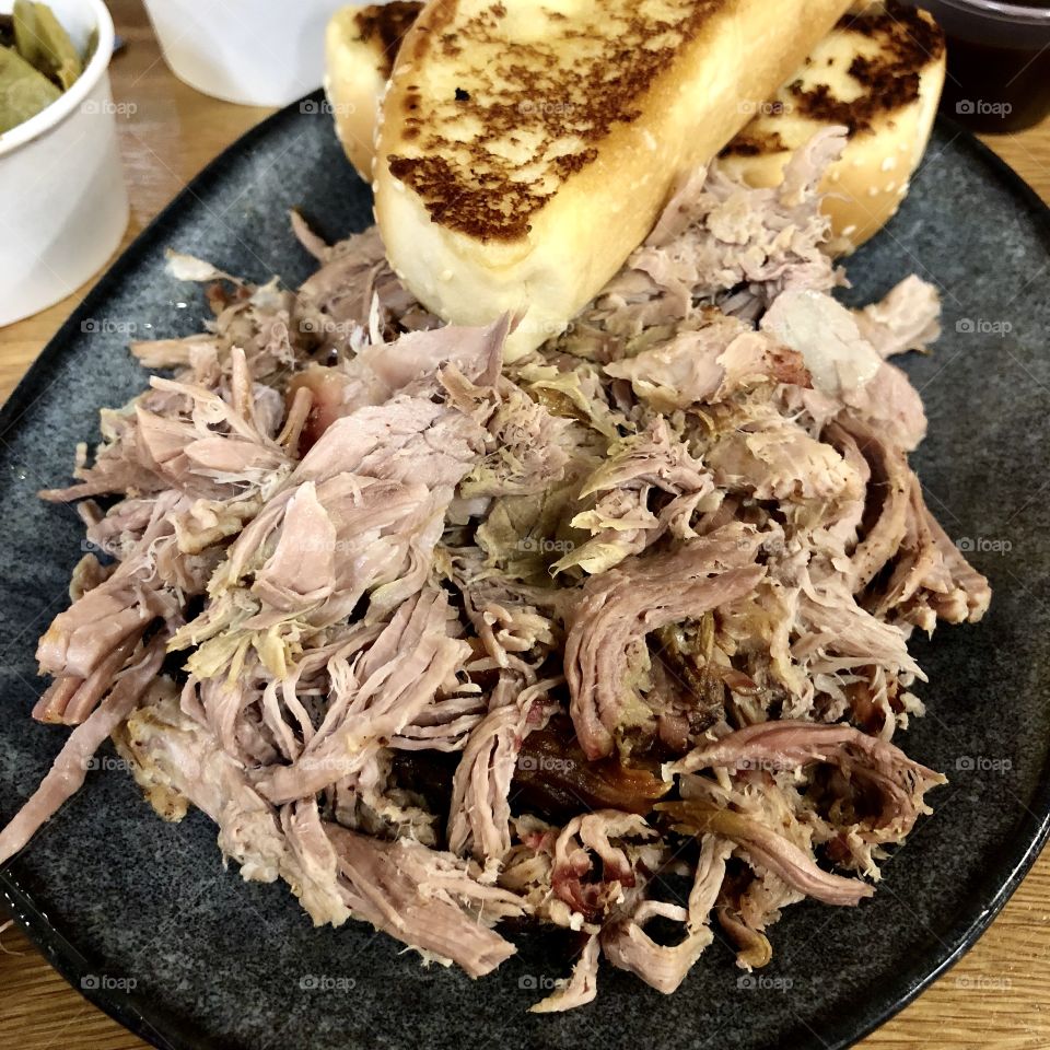 Pulled pork plate