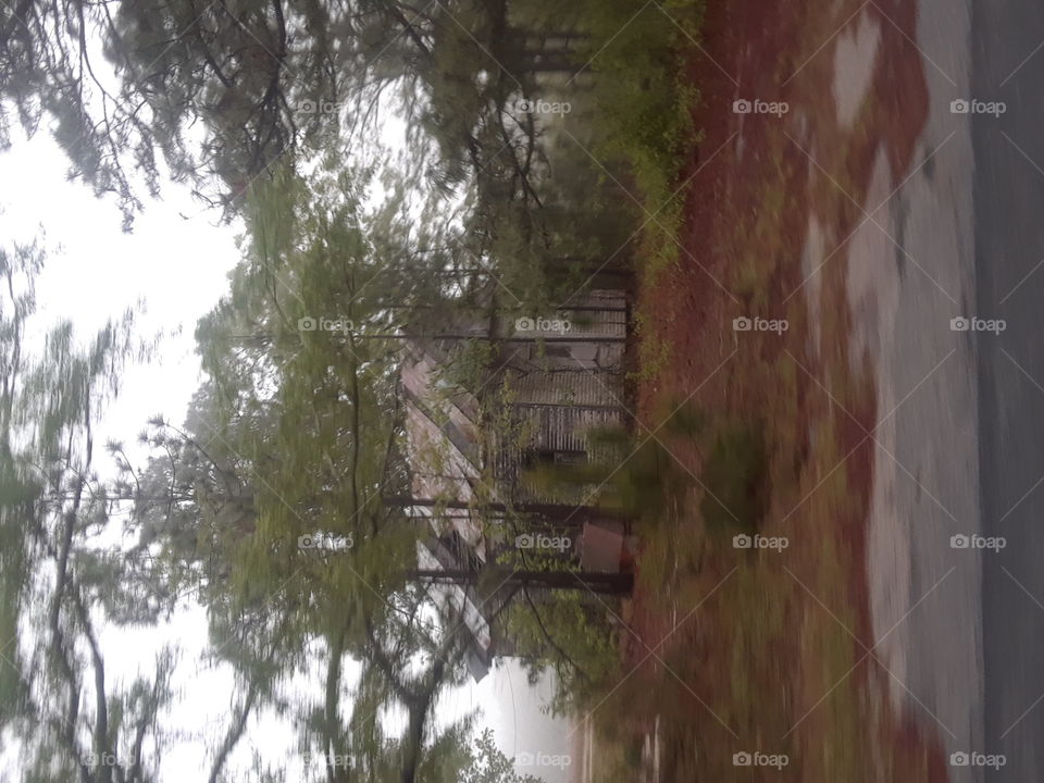 old abandoned building