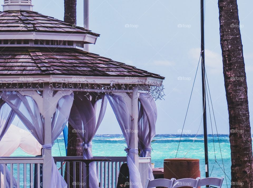 Peace is warm ocean breezes