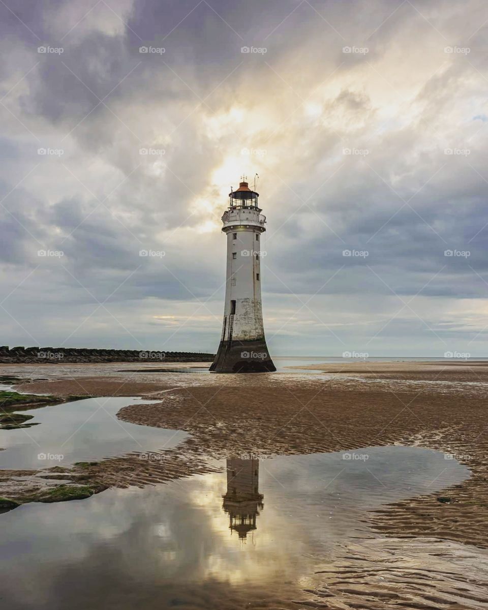 lighthouse reflections