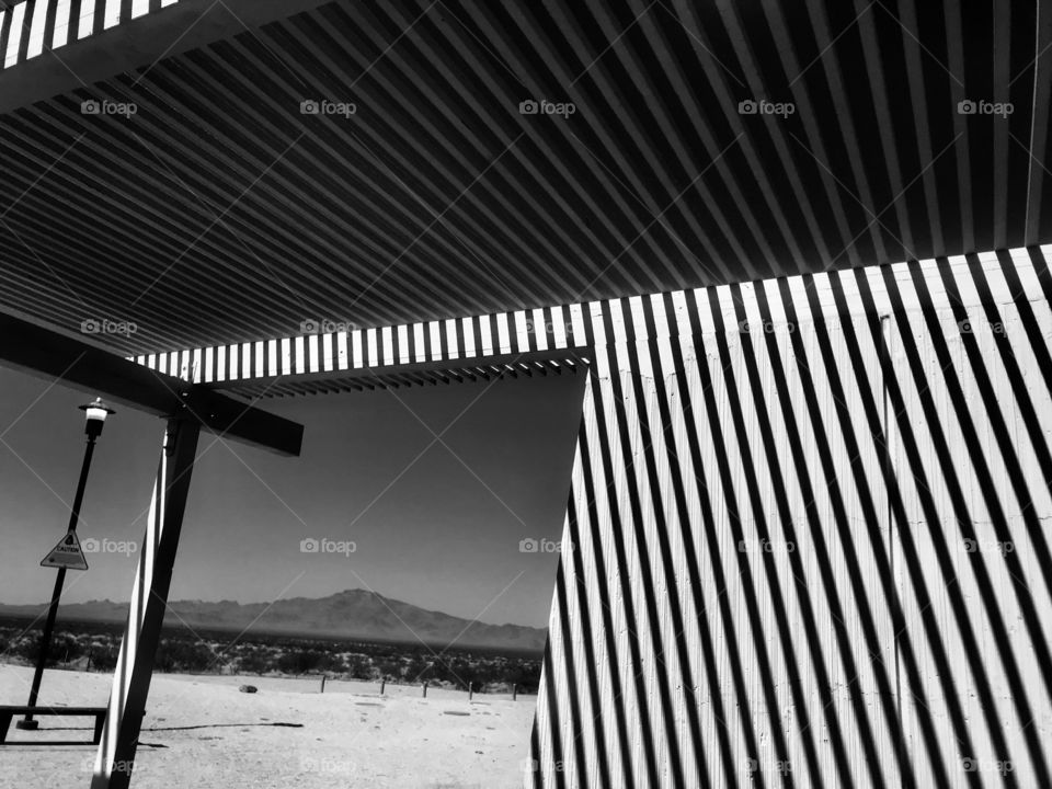 Architecture black and white shadows 