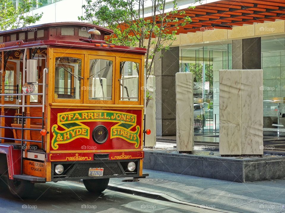 San Francisco Trolley. Iconic San Francisco Streetcar
