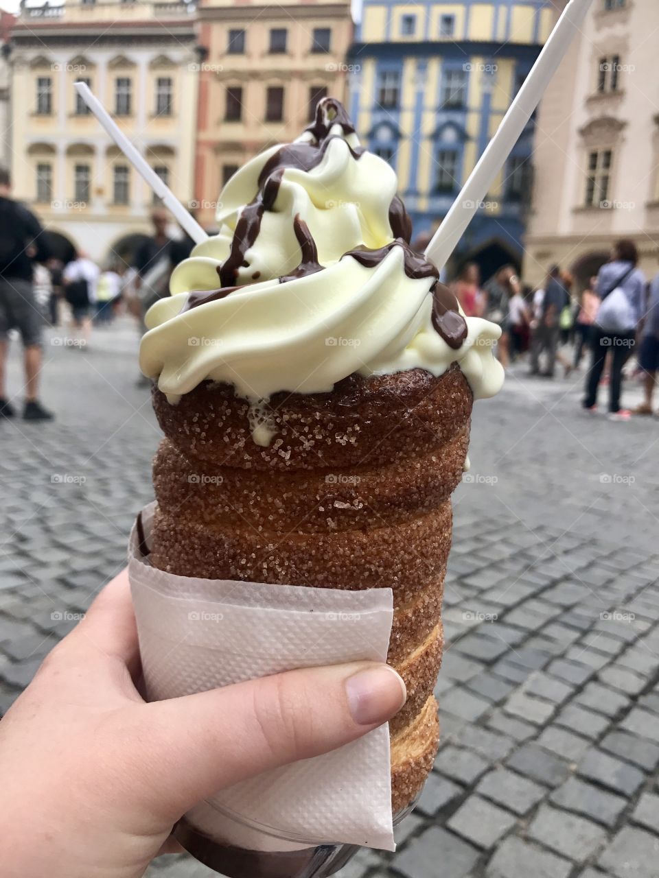 Dessert in Prague