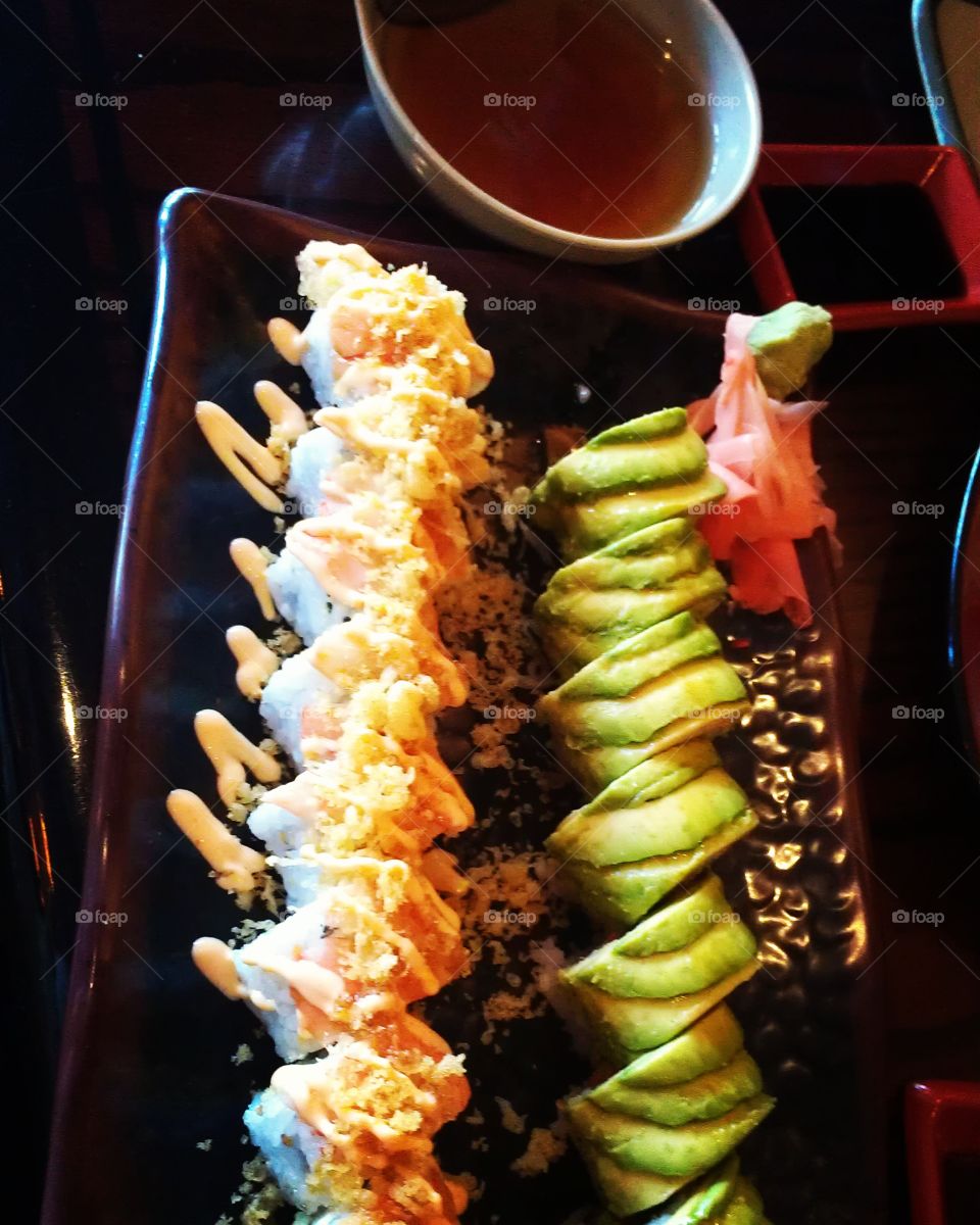 fishy sushi