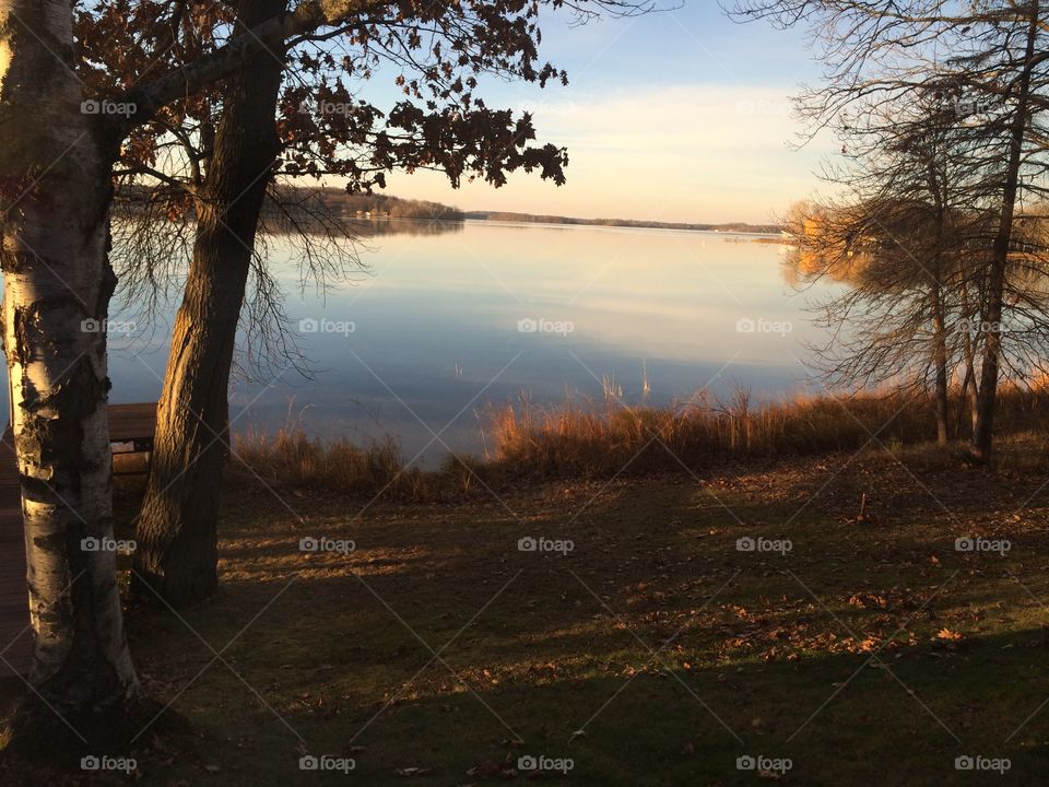 Fall on Big Sandy. MN lakes