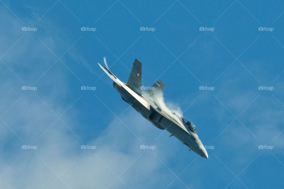 fighter jet swiss war by marcografo