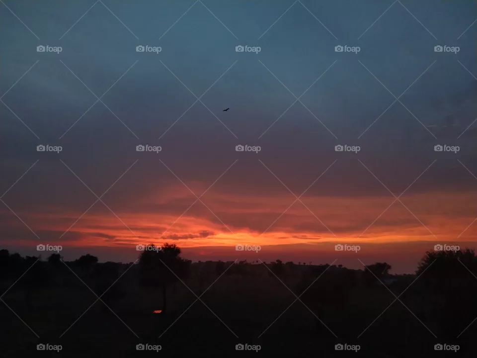 Beautiful sunset