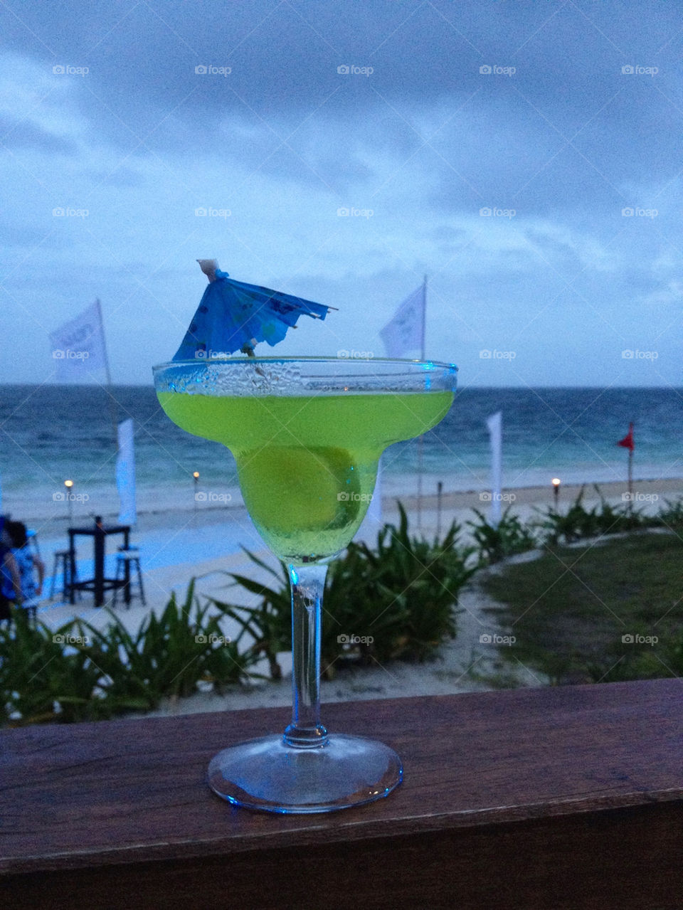 beach ocean party umbrella by martini