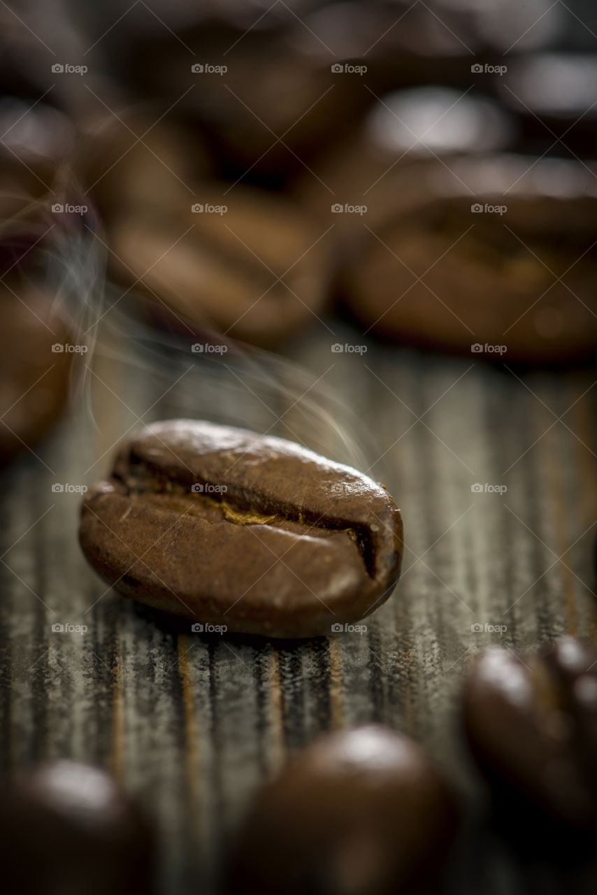 fresh roasted coffee bean