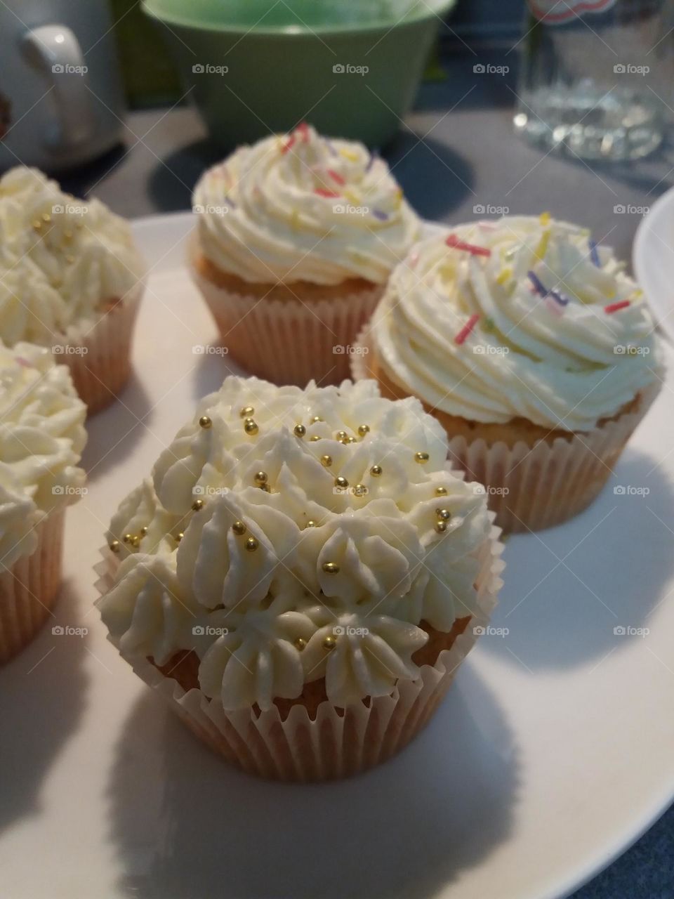 my first home-made delicious cupcakes