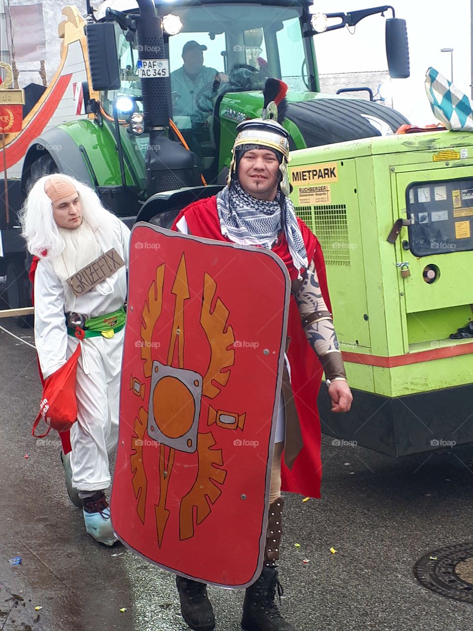 masquerade in Germany,Neustadt an der Donau,Roman soldier