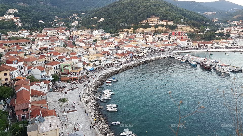 parga city greece