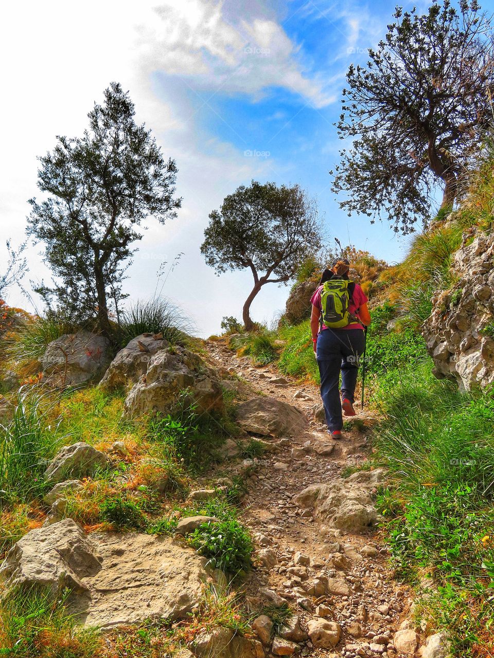 Hiking on the Sorrento peninsula 