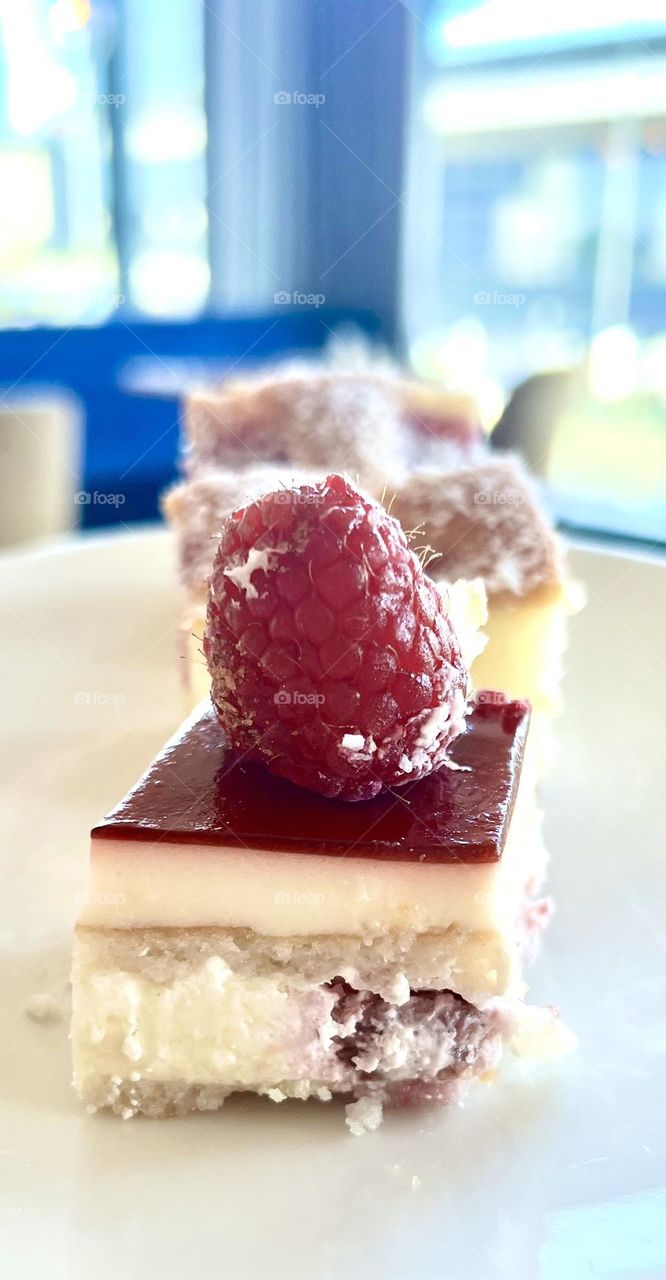 Dessert with berries