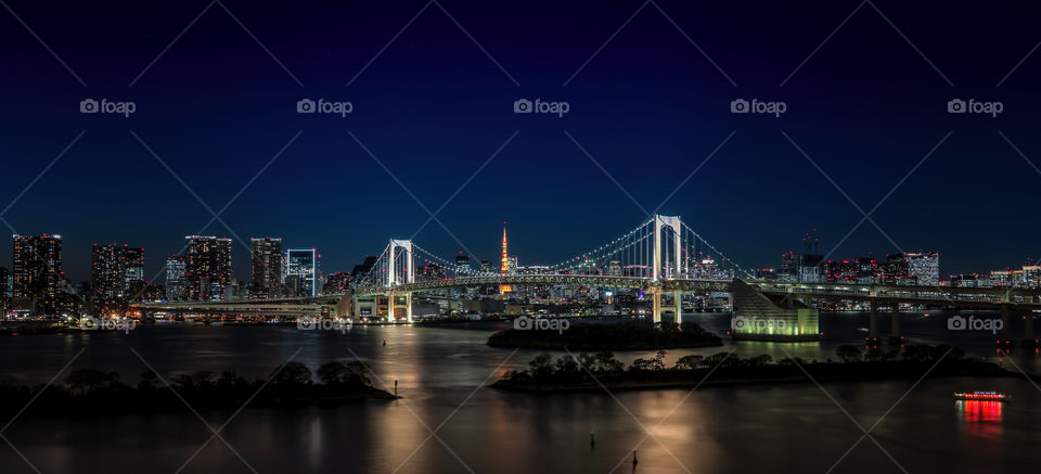 Rainbow bridge, Tokyo