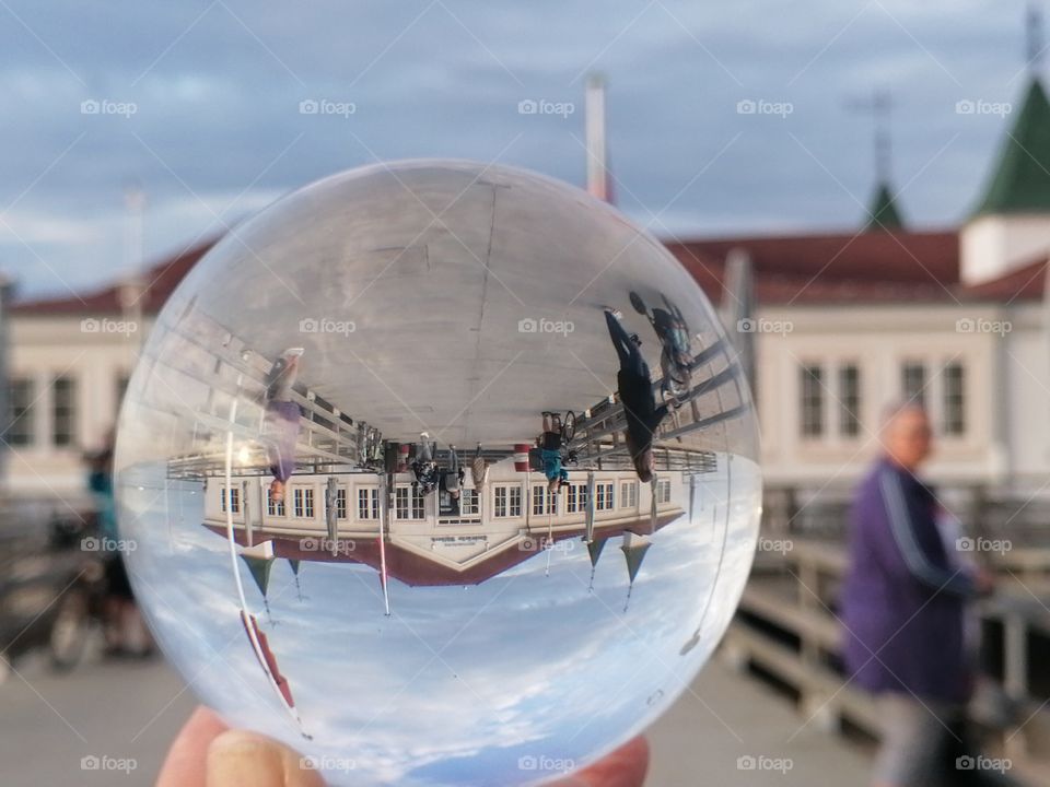 Bridge in Ahlbeck Usedom