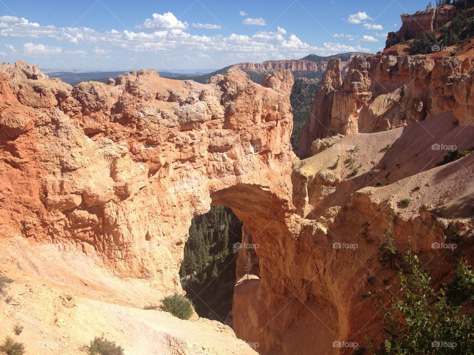 An arch at Bryce Canyon national park 