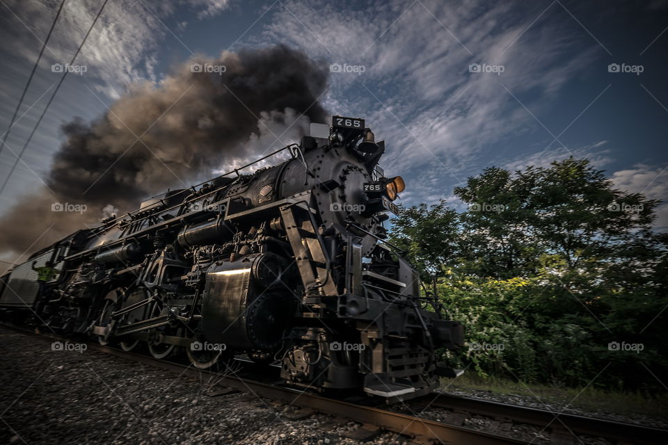 Steam train 765