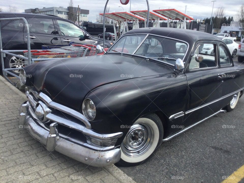 Classic Car Out on the Streets 